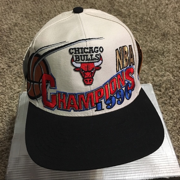 NBA Other - Vntg 1996 NBA Chicago Bulls Championship Snapback